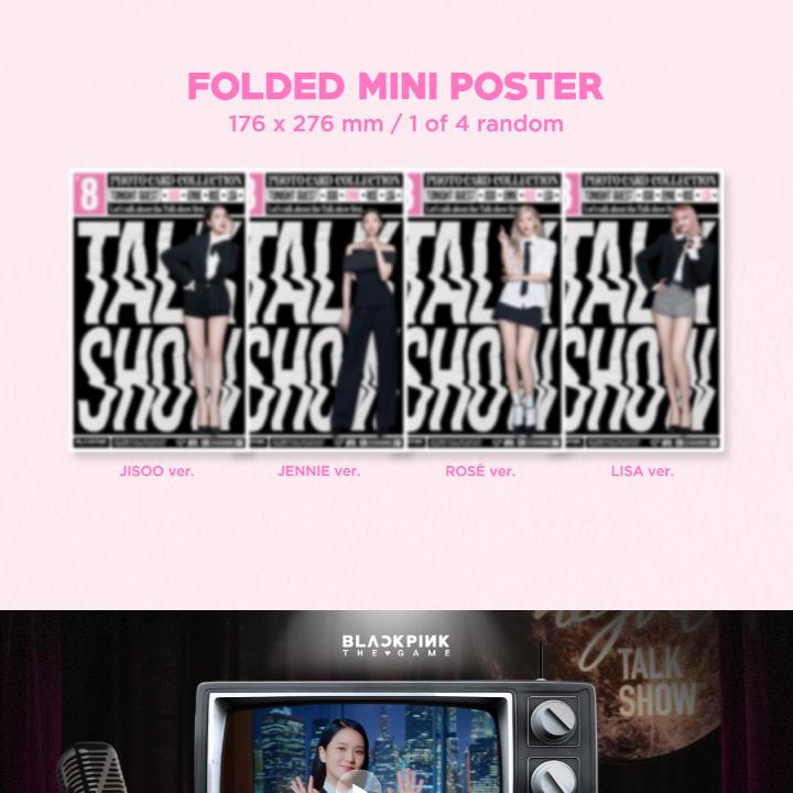 BLACKPINK - THE GAME PHOTOCARD COLLECTION [TALK SHOW] | OLIVE