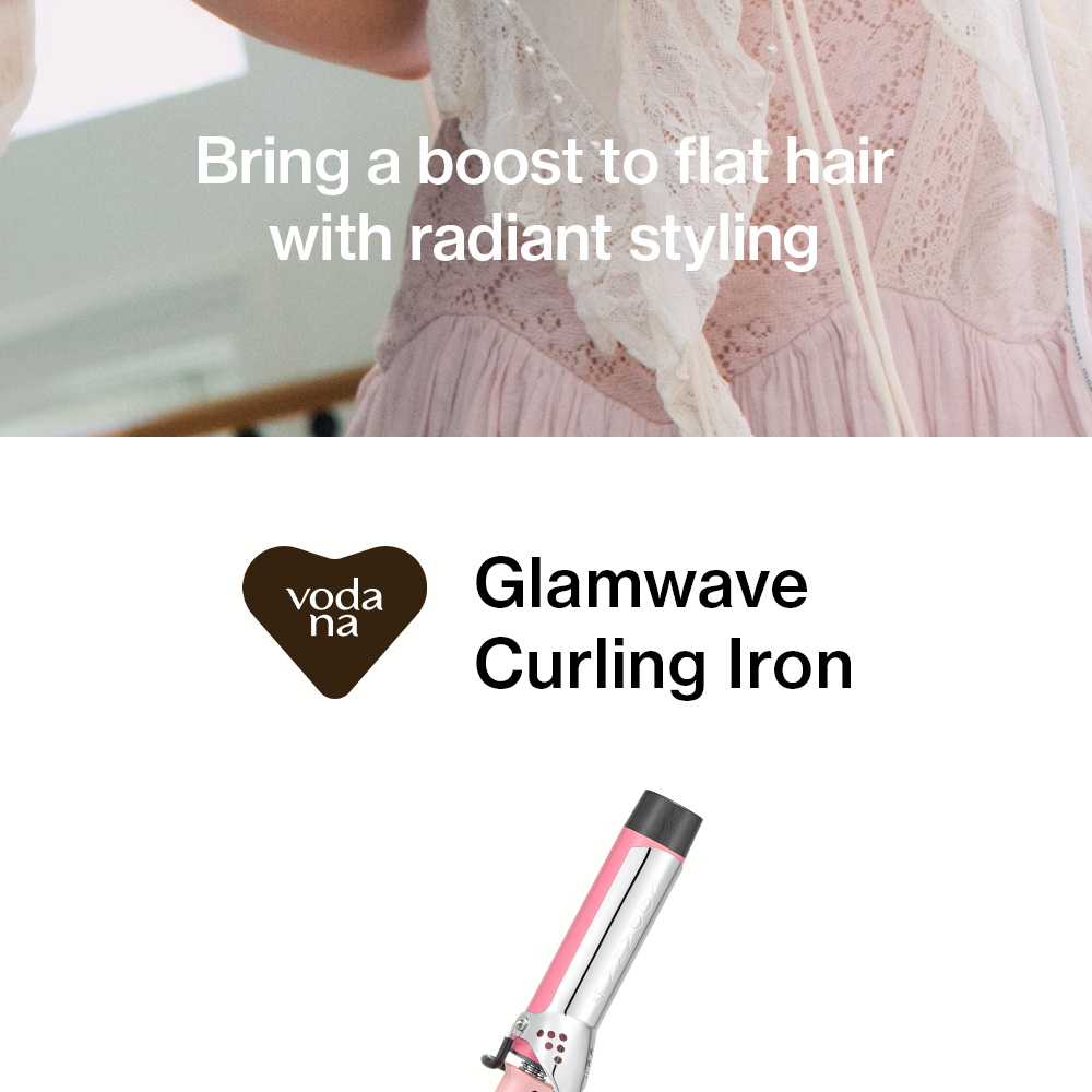 vodana Glamwave Curling Iron FV 36mm (6 Options) | OLIVE YOUNG Global
