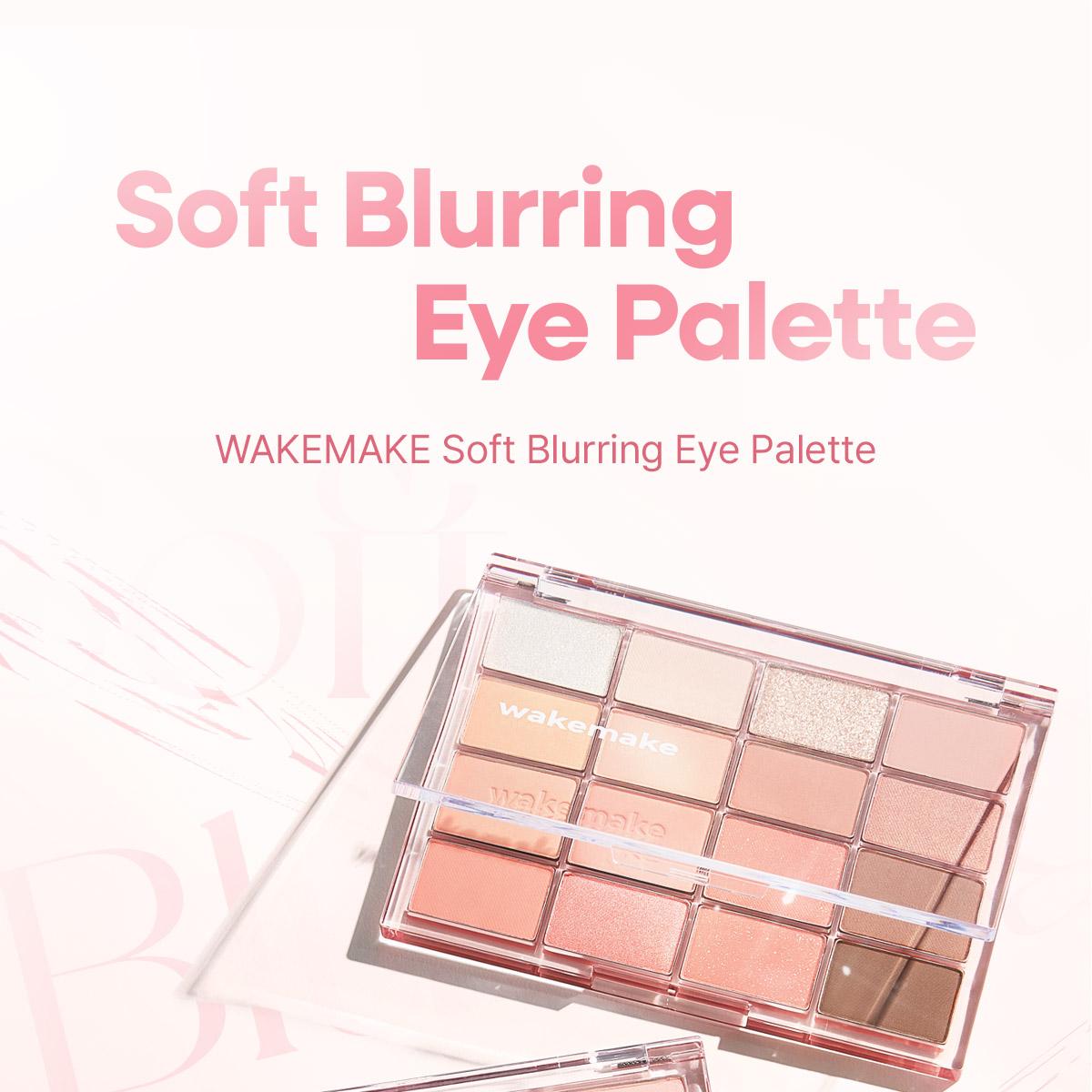 [Sanrio EDITION] WAKEMAKE Soft Blurring Eye Palette (Set/Single) (26 Options)