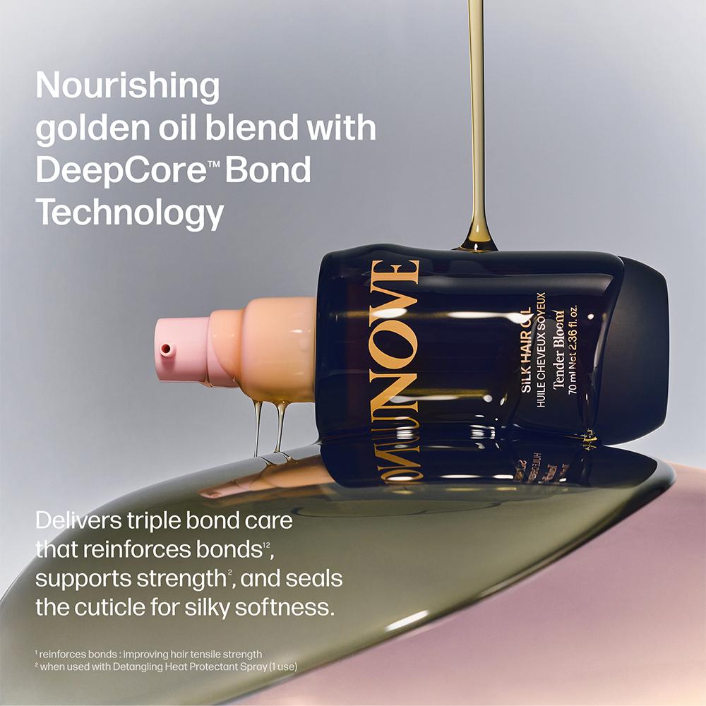 UNOVE Silk Hair Oil Essence 70ml Double Pack (4 Options)