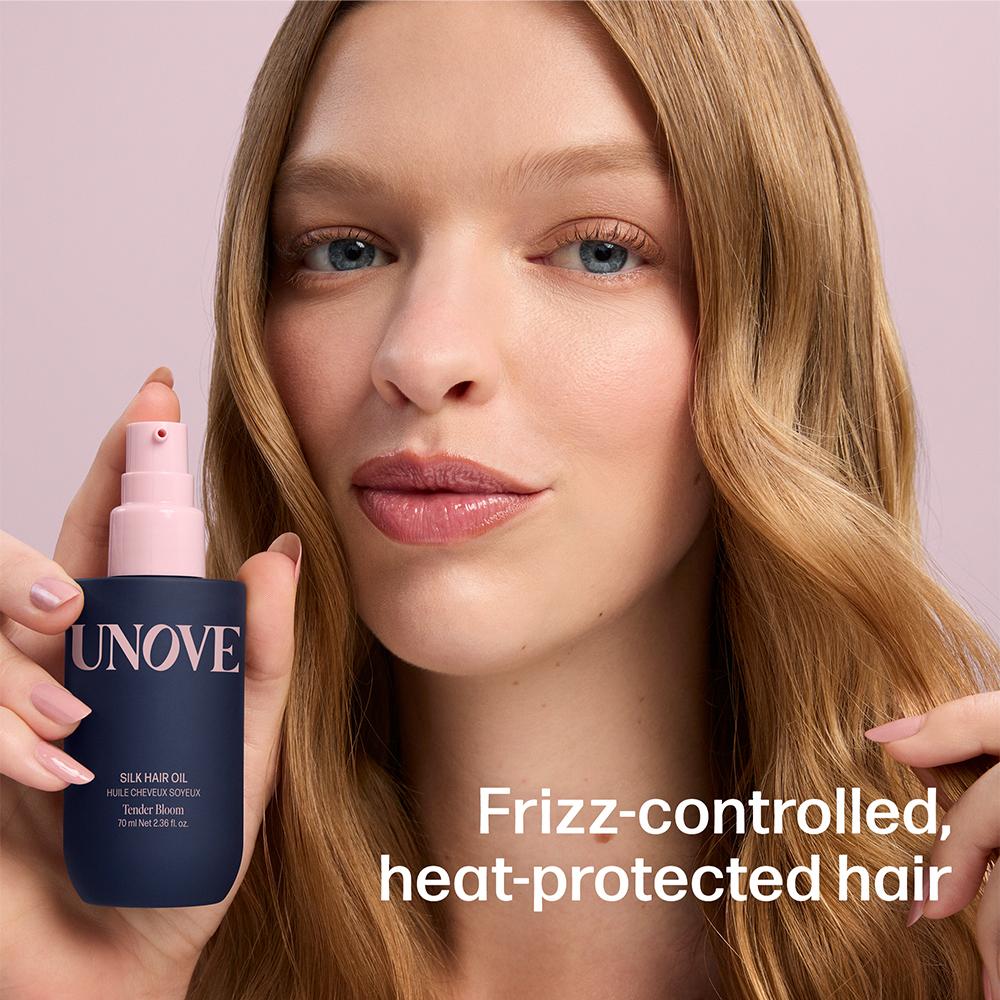 UNOVE Silk Hair Oil Essence 70ml Double Pack (4 Options)