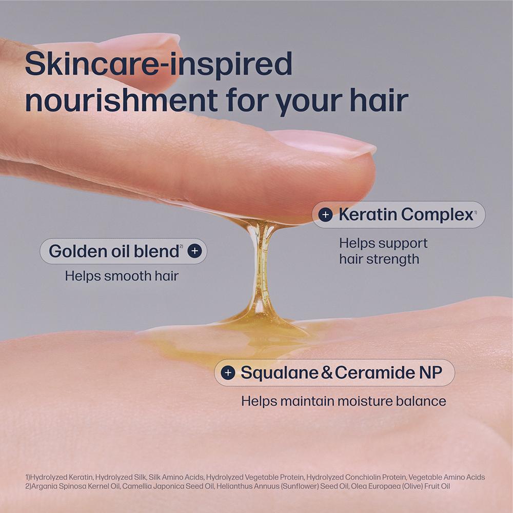 UNOVE Silk Hair Oil Essence 70ml Double Pack (4 Options)