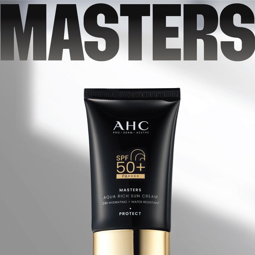 AHC Masters Aqua Rich Sun Cream 50ml 1+1 Set | OLIVE YOUNG Global