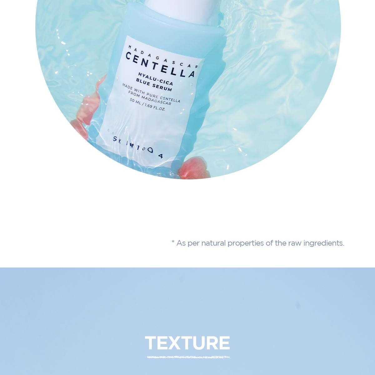 SKIN1004 Madagascar Centella Hyalu-Cica Blue Serum 50mL