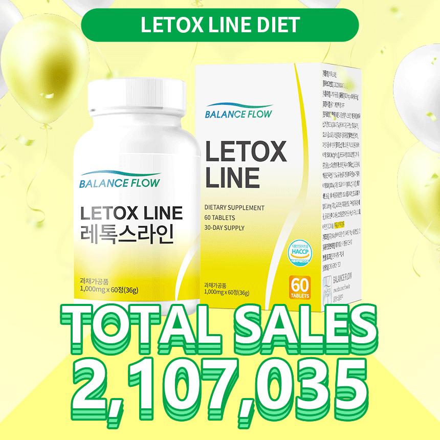 ビタミン BALANCEFLOW LETOXLINE 新品・即日発送】 2箱 BALANCE FLOW LETOX LINE レトックスライン