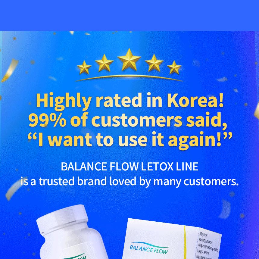 balanceflow Letox Line 1-month supply (60 Tablets) | OLIVE YOUNG