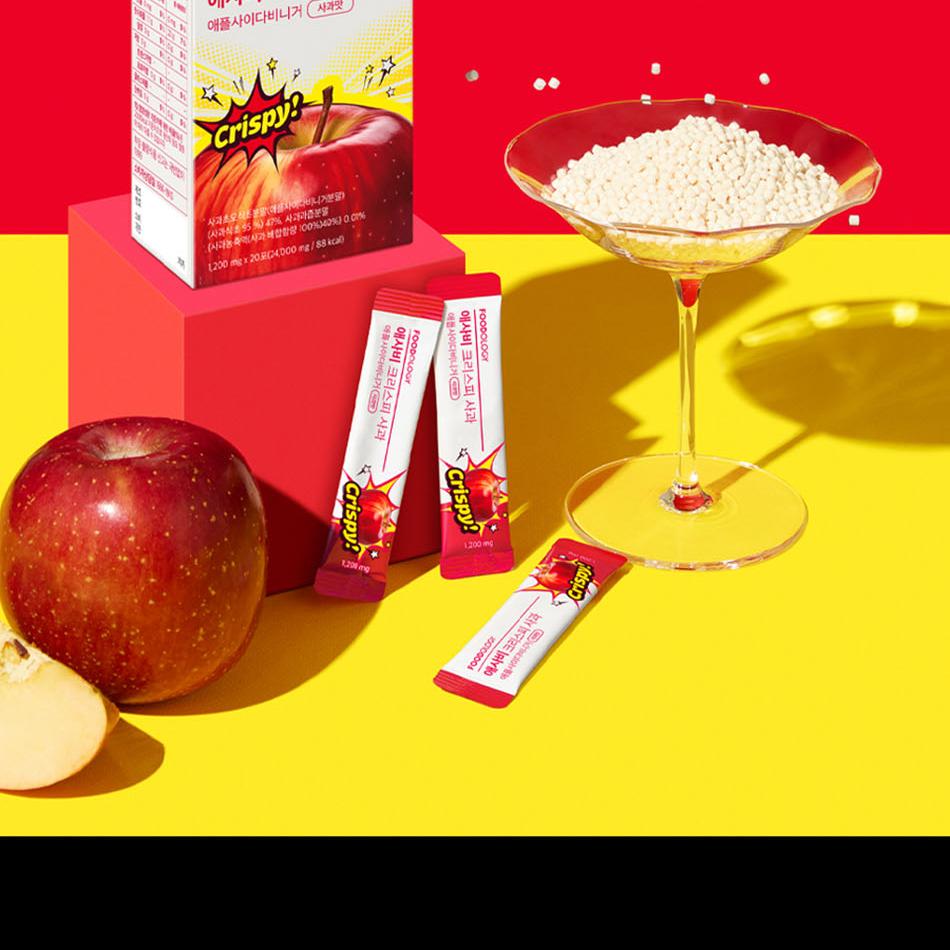 FOODOLOGY アップルサイダービネガークリスピーリンゴ味 14包 | OLIVE