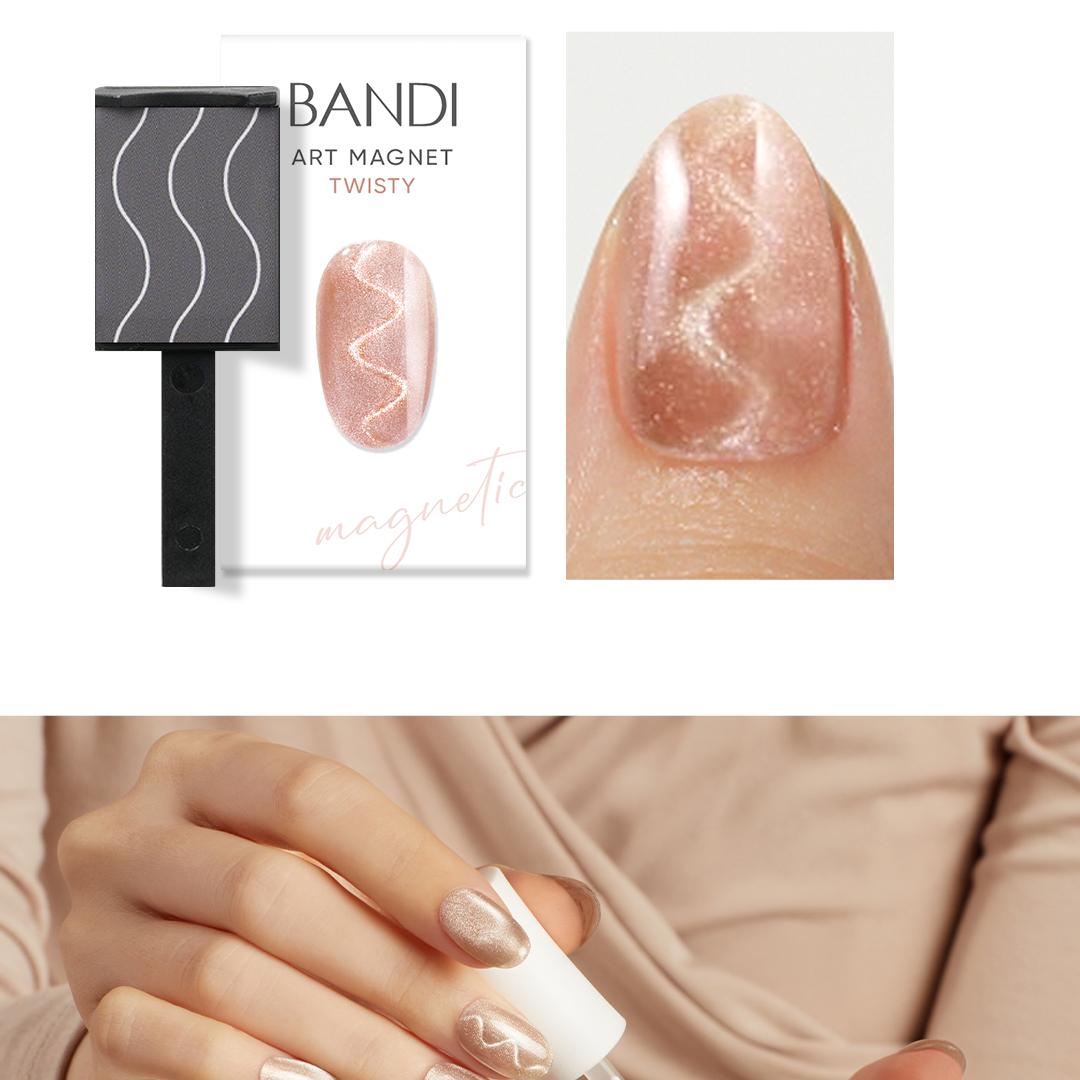 Bandi art magnets (self-nail net magnet) | OLIVE YOUNG Global