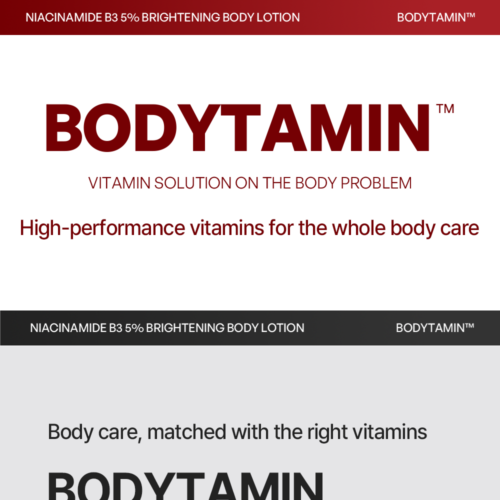 BEYOND Bodytamin Niacinamide 5% Brightening Body Lotion 300ml | OLIVE YOUNG  Global