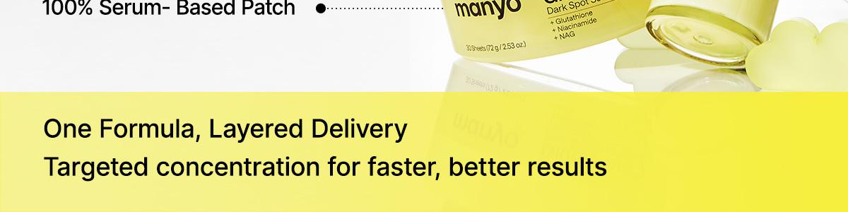 manyo Glutathione 7 Dark Spot Serum Patch 30P