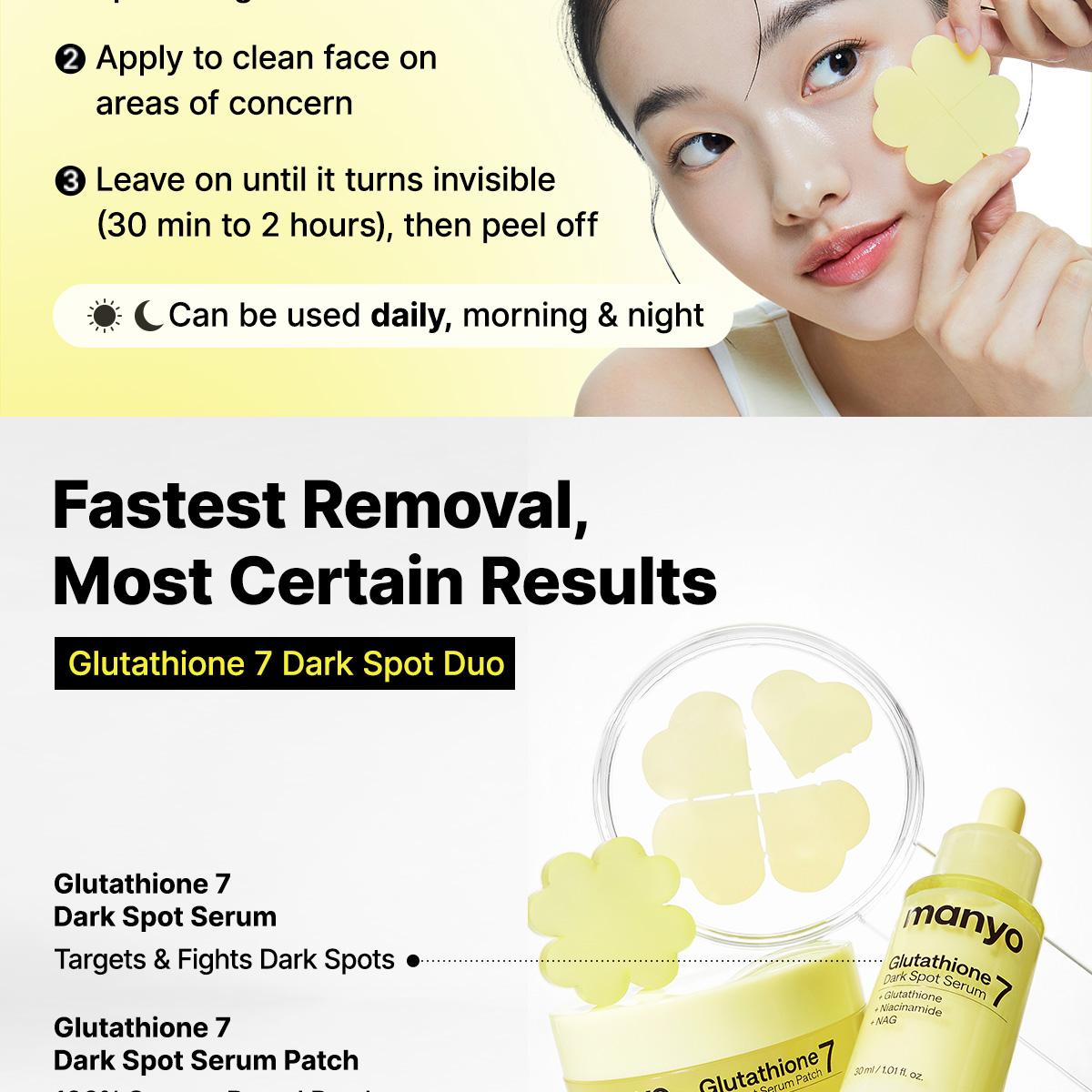 can glutathione remove dark spots NAC Skin Whitening Bleaching Anti-Agin Acne Scar & Spot Remover Glutathione as a skin‐lightening agent