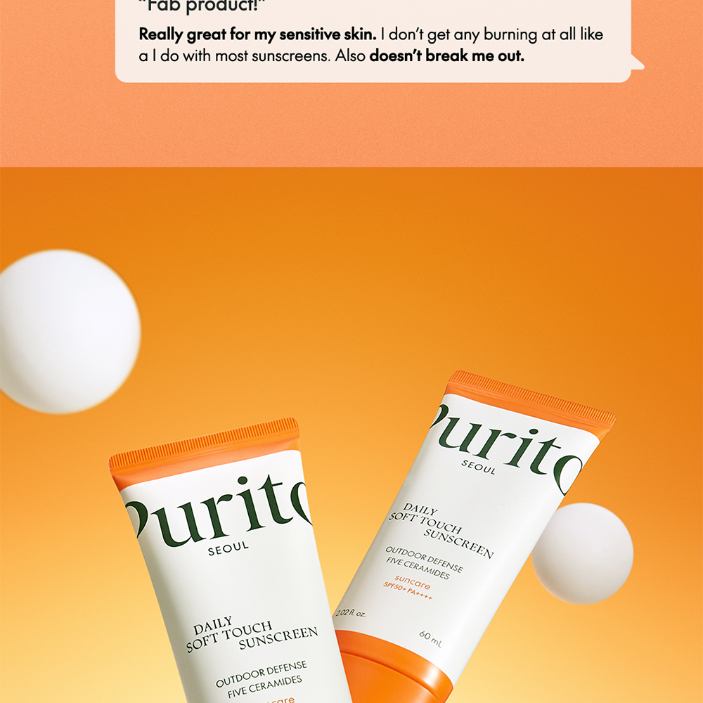 Purito Seoul Daily Soft Touch Sunscreen 60ml Double Pack (+