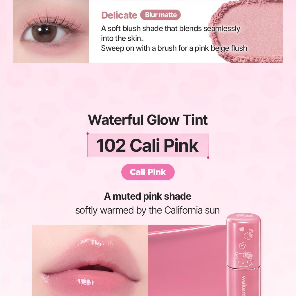 [Sanrio EDITION] WAKEMAKE Lip & Eye Kit (Warm Tone / Cool Tone)