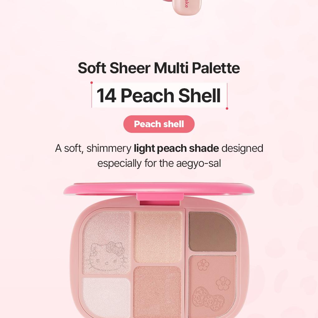 [Sanrio EDITION] WAKEMAKE Lip & Eye Kit (Warm Tone / Cool Tone)