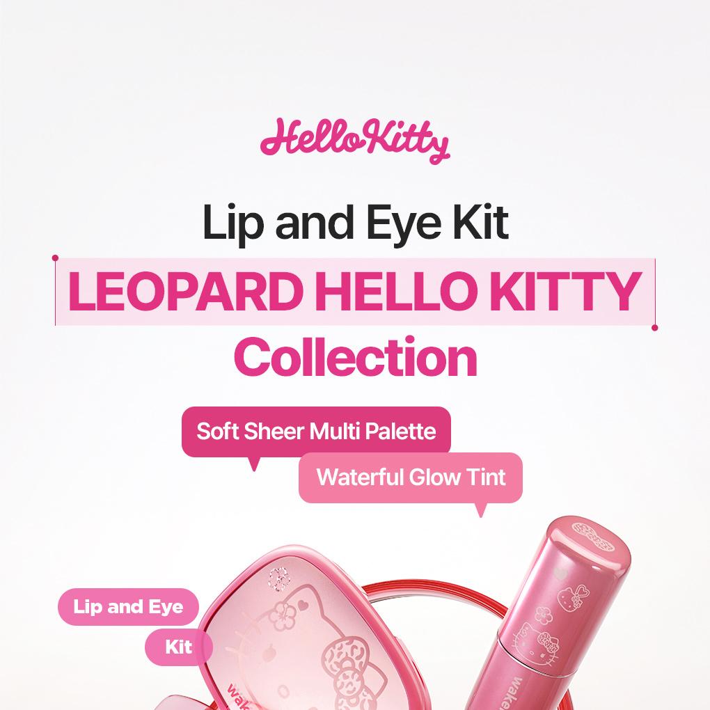 [Sanrio EDITION] WAKEMAKE Lip & Eye Kit (Warm Tone / Cool Tone)
