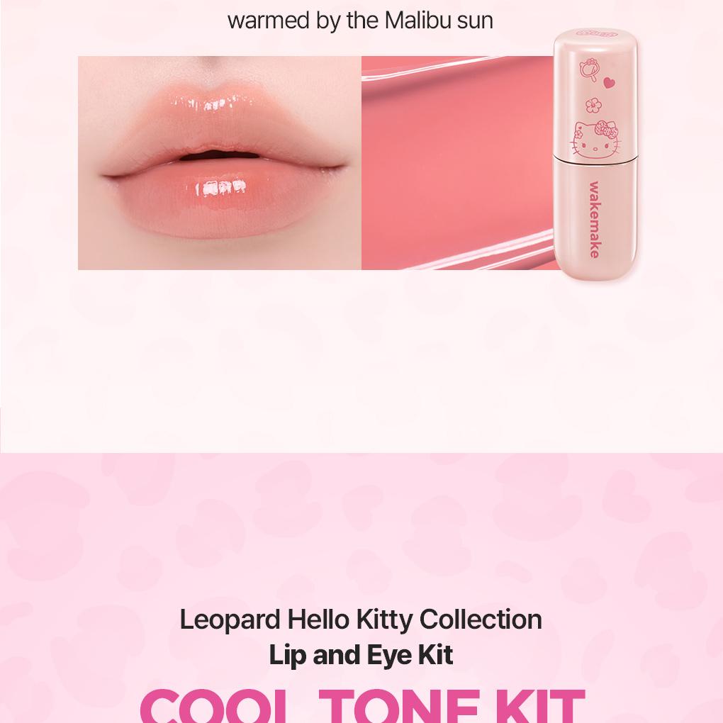 [Sanrio EDITION] WAKEMAKE Lip & Eye Kit (Warm Tone / Cool Tone)