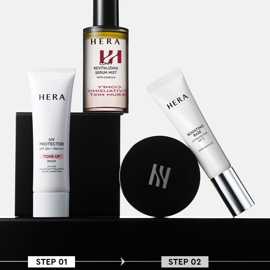 HERA Black Cushion Foundation Refill Set (9 Shades)