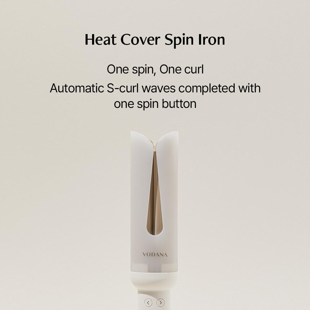 VODANA Heat Cover Spin Iron 34mm Ivory Mood | OLIVE YOUNG Global