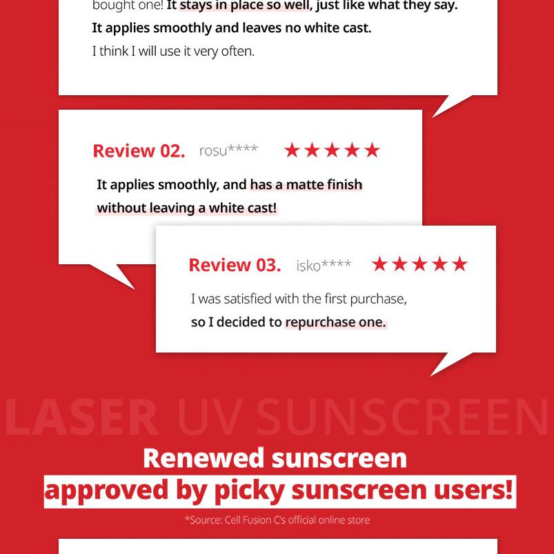 Cell Fusion C Laser UV Sunscreen 35mL 1+1 Special Set