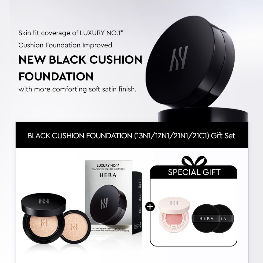 HERA Black Cushion Foundation Refill Set (9 Shades)