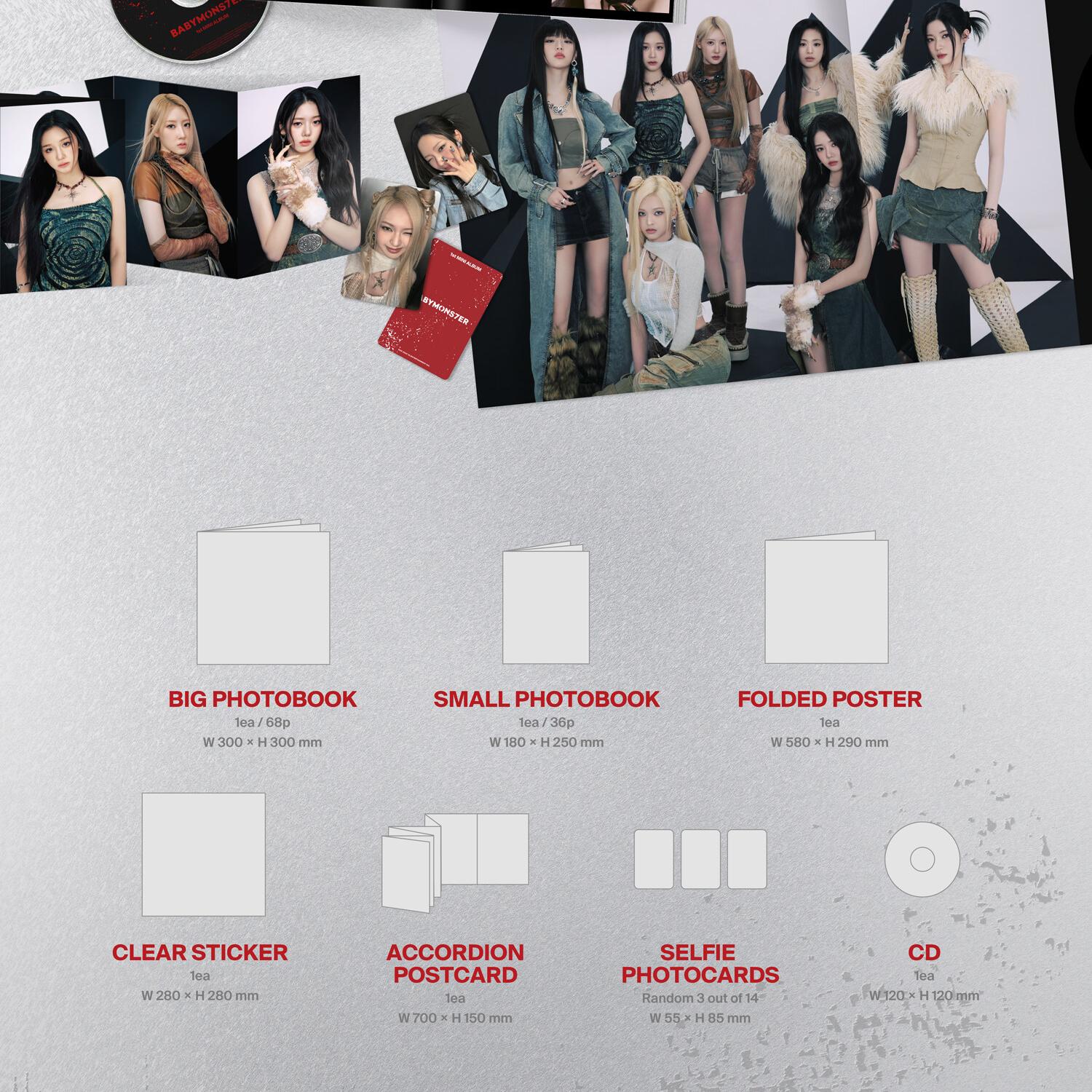 SPECIAL BENEFIT] BABYMONSTER 1st MINI ALBUM [BABYMONS7ER