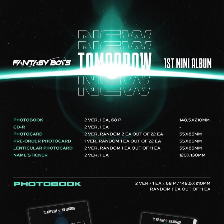 FANTASY BOYS - NEW TOMORROW (1ST MINI ALBUM)(A VER.) | OLIVE YOUNG