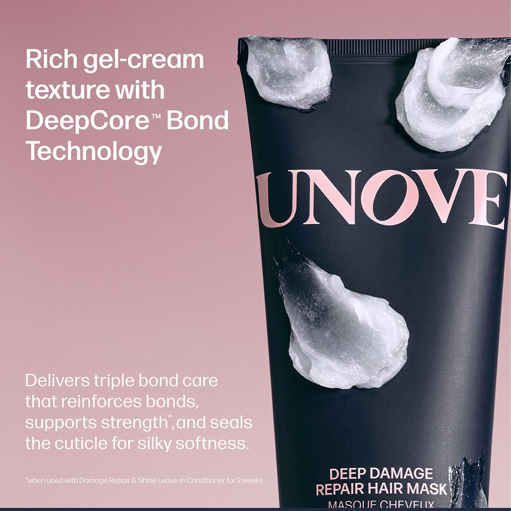 UNOVE Deep Damage Repair Hair Mask 320mL Double Pack (5 Options)