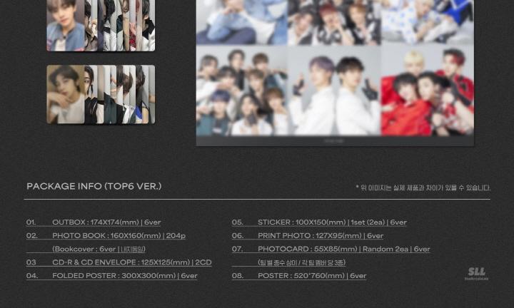 PEAKTIME] TOP6 VER. (2CD) [TEAM 13:00 VER.] | OLIVE YOUNG Global