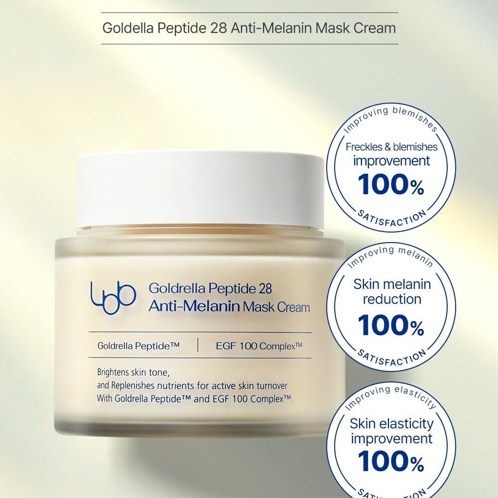 LBB Goldrella Peptide 28 Anti-Melanin Mask Cream 100ml | OLIVE