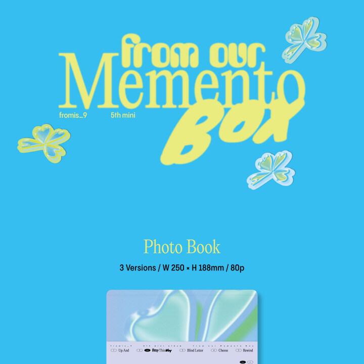 fromis_9 サイン LINEMUSIC 当選 memento box Fromis_9 [From Our Memento Box] All Member Autographed