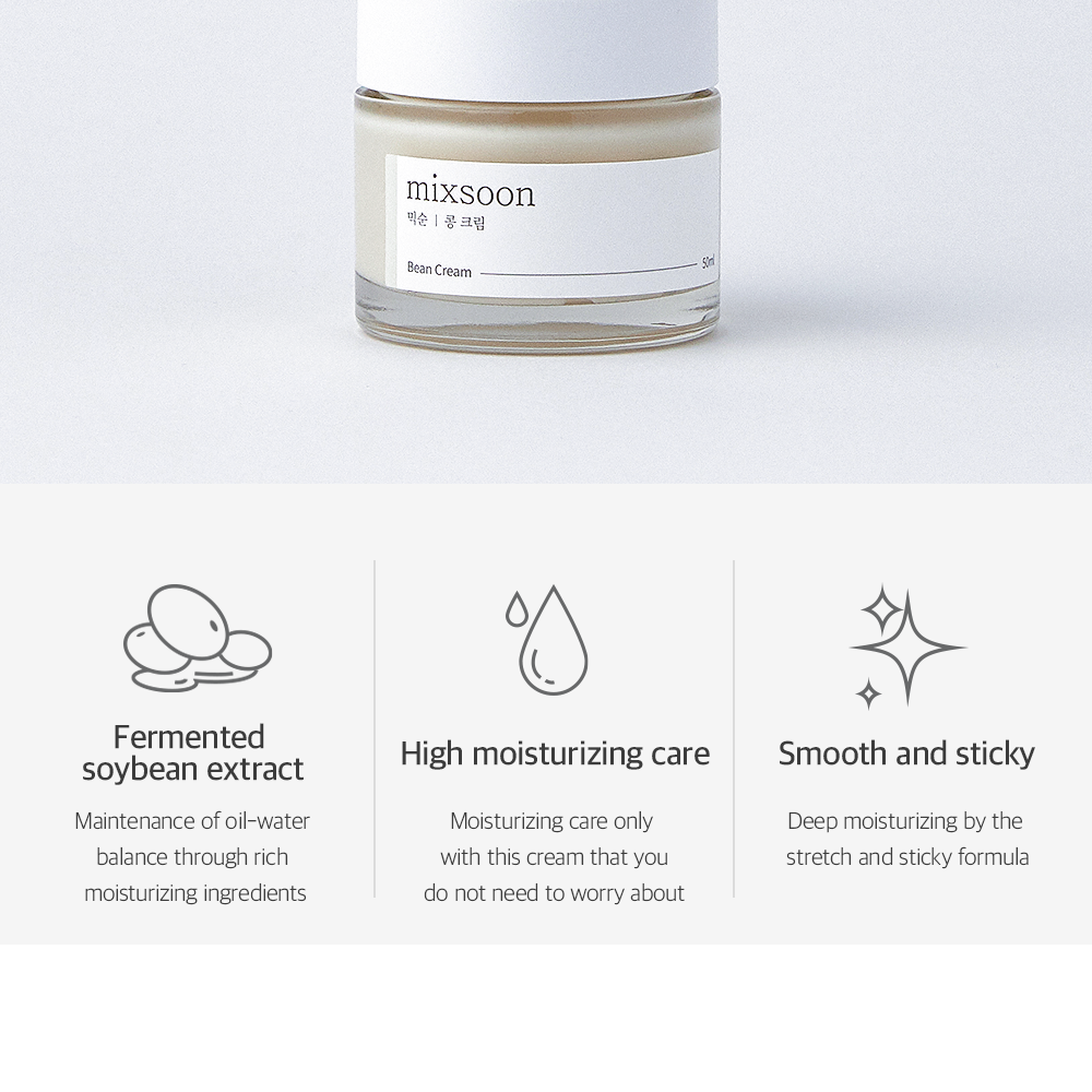 mixsoon Bean Collection (Bean Cream 50mL + Bean Essence 50mL
