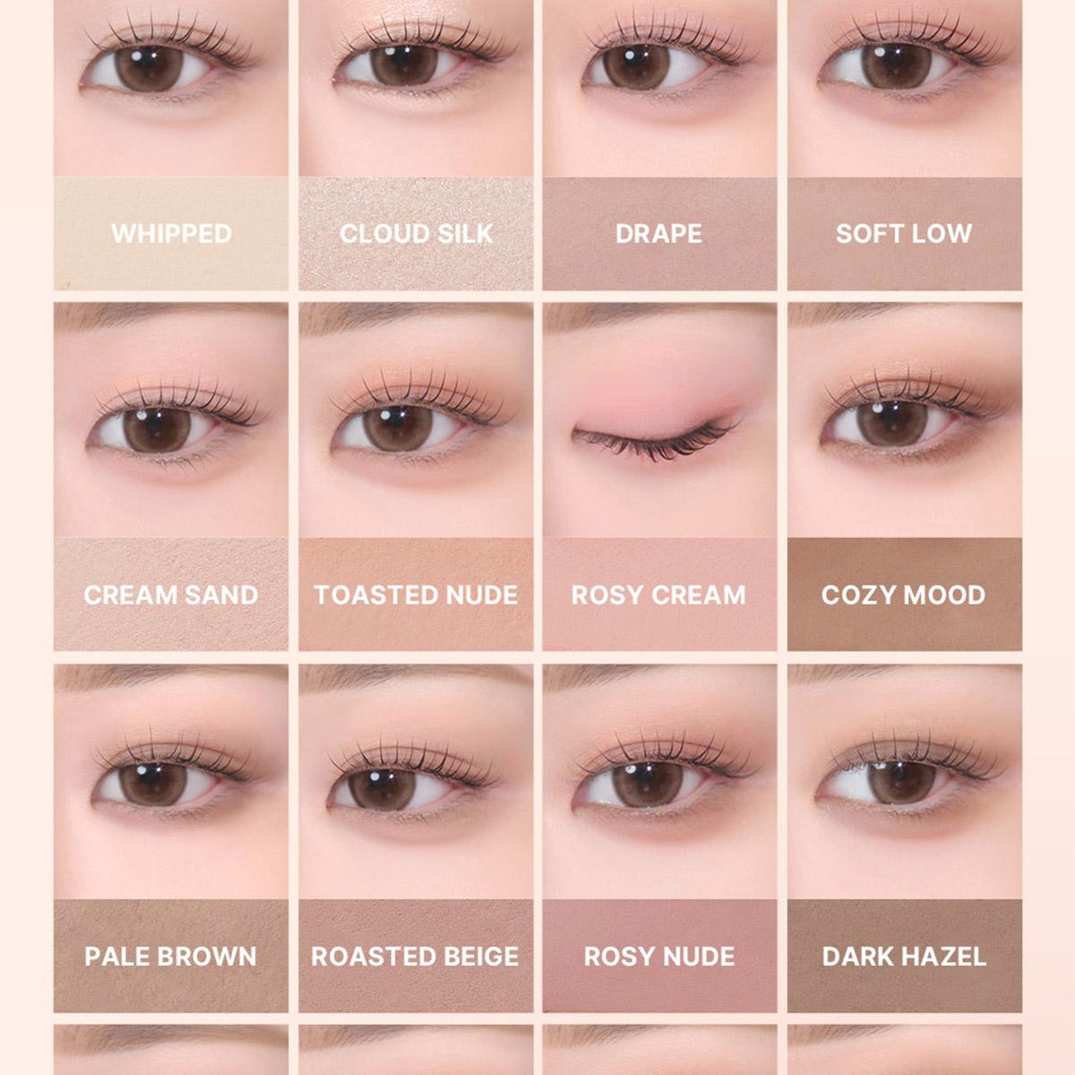 [Sanrio EDITION] WAKEMAKE Soft Blurring Eye Palette (Set/Single) (26 Options)