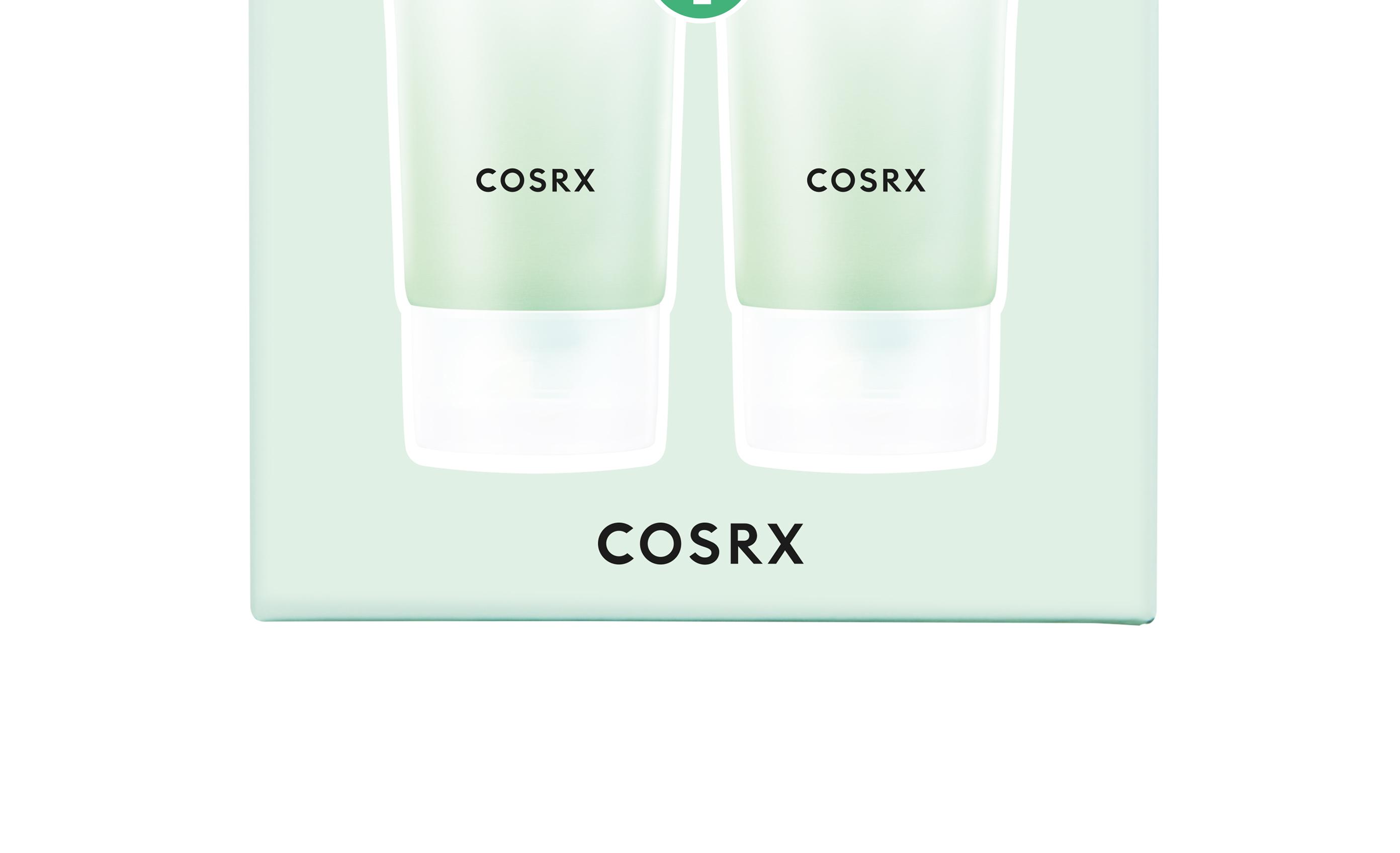 COSRX Pure Fit Cica Creamy Foam Cleanser 2-for-1 Set | OLIVE