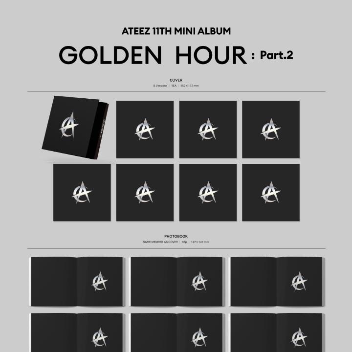 ATEEZ - 11TH EP [GOLDEN HOUR : PART.2] (DIGIPACK) | OLIVE YOUNG Global