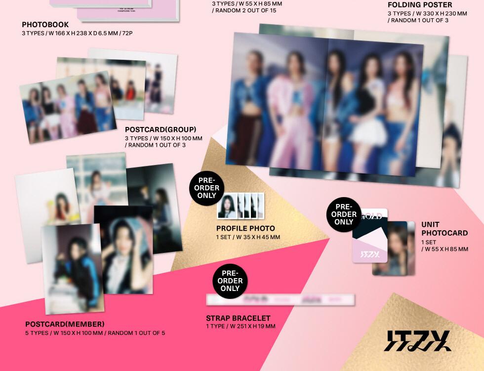 ITZY - [GOLD] STANDARD VER. | OLIVE YOUNG Global