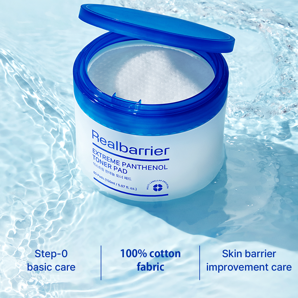 Real Barrier Extreme Panthenol Toner Pad 80P (+10P) Special