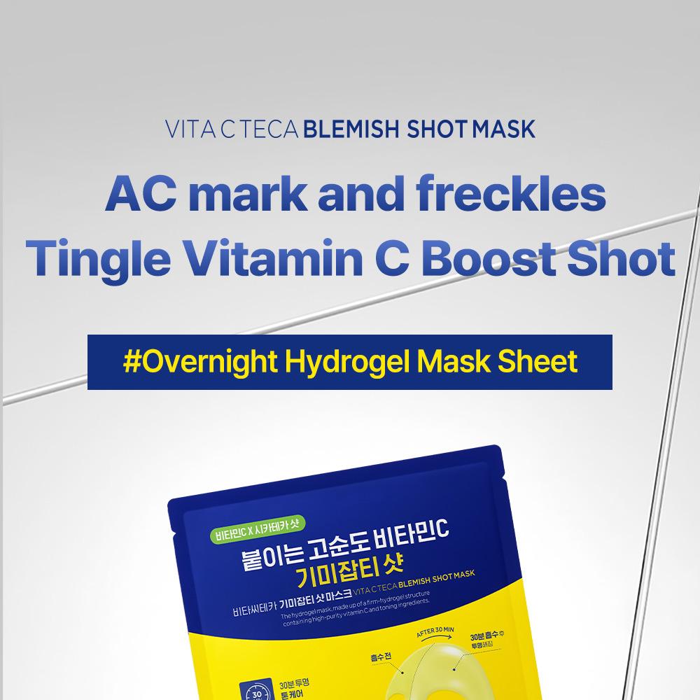 CKD Healthcare Vita C Teca Blemish Shot Mask Sheet 1ea