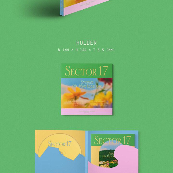SEVENTEEN - VOL.4 REPACKAGE 'SECTOR 17' COMPACT VER. | OLIVE