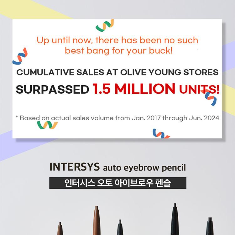 Intersys Auto Eyebrow Pencil | OLIVE YOUNG Global