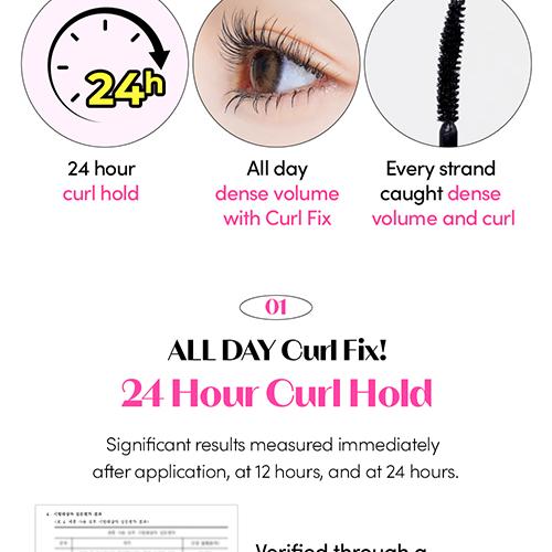 ETUDE Curl Fix Mascara 1+1 Set (5 Options)