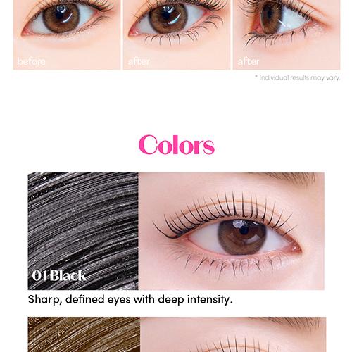 ETUDE Curl Fix Mascara 1+1 Set (5 Options)
