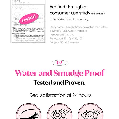 ETUDE Curl Fix Mascara 1+1 Set (5 Options)