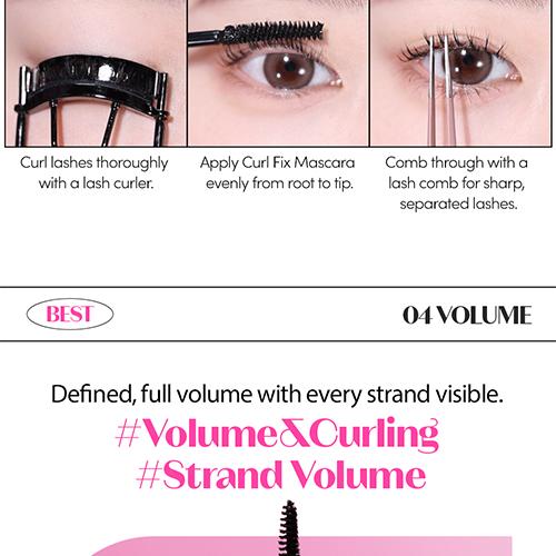 ETUDE Curl Fix Mascara 1+1 Set (5 Options)