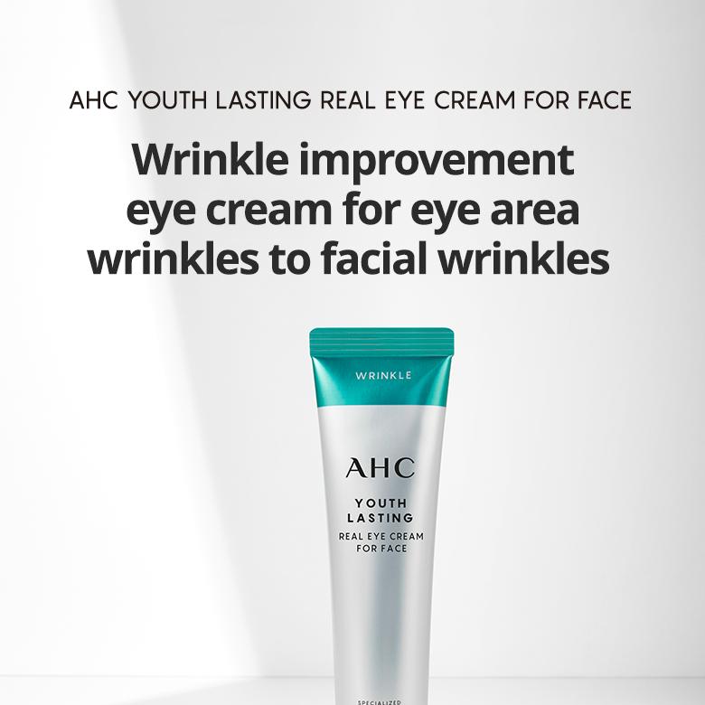 AHC Youth Lasting Real Eye Cream For Face Special Wrinkle Care Set