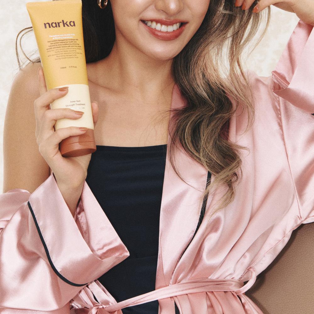 NOEVIR インナートリートメント 45m　lリフィール　プレゼントつき narka インナーフェクトストレングストリートメント 230ml企画(+