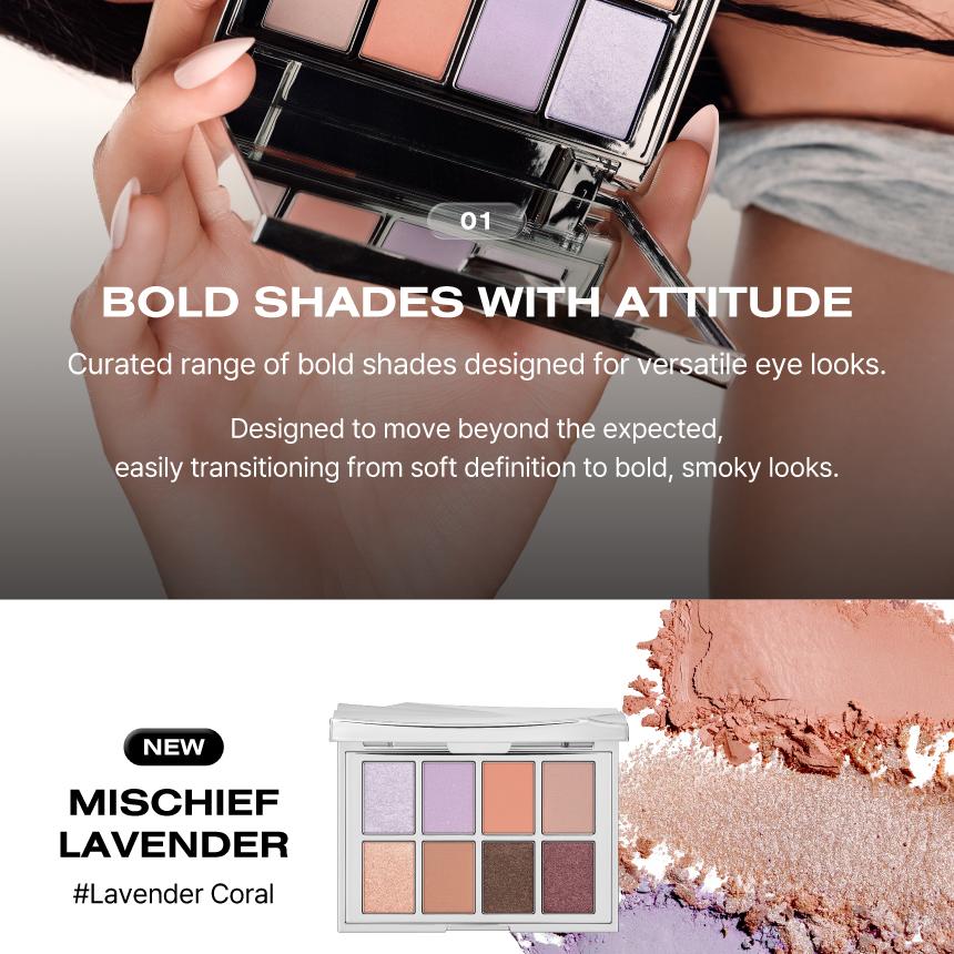 RISKY Pigment Eyeshadow Palette (8 Options) | OLIVE YOUNG Global