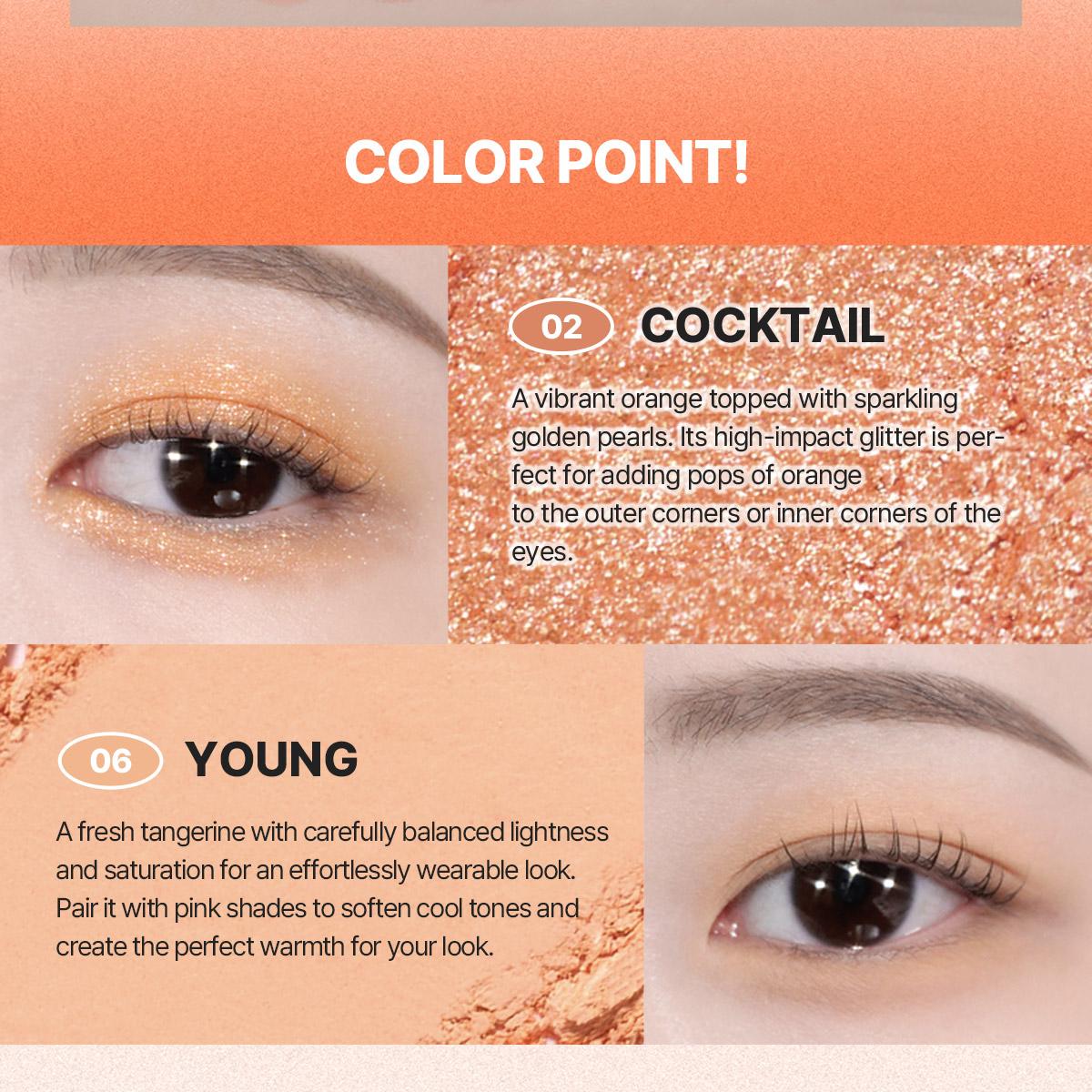 [Sanrio EDITION] WAKEMAKE Soft Blurring Eye Palette (Set/Single) (26 Options)
