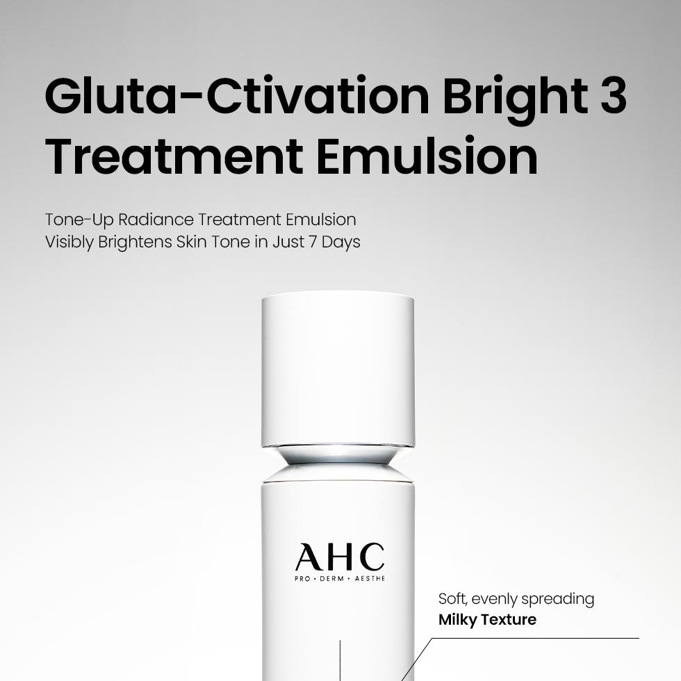 AHC Gluta-Ctivation Bright 3 Treatment Emulsion 100ml | OLIVE