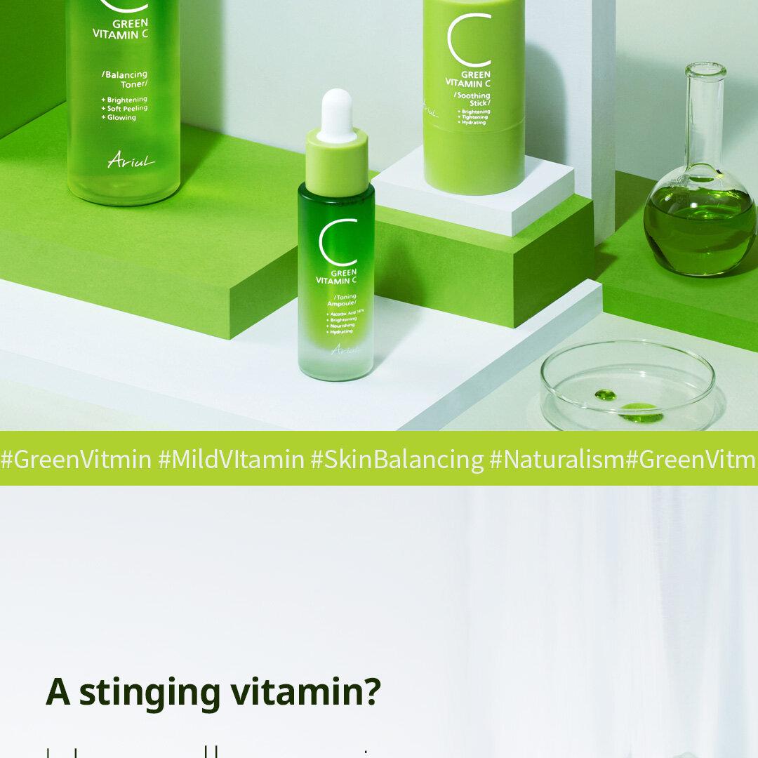 Ariul Green Vitamin C Balancing Toner 150ml | OLIVE YOUNG Global