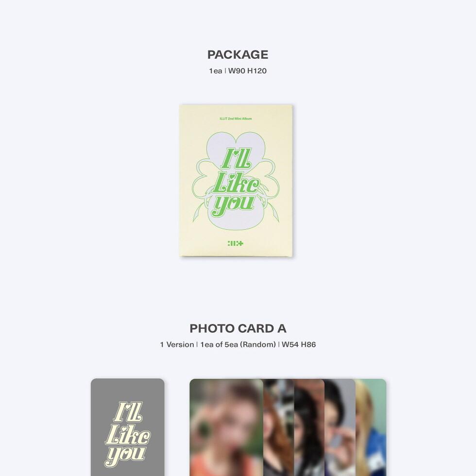 ILLIT - 2ND MINI ALBUM [I'LL LIKE YOU] (WEVERSE ALBUMS VER